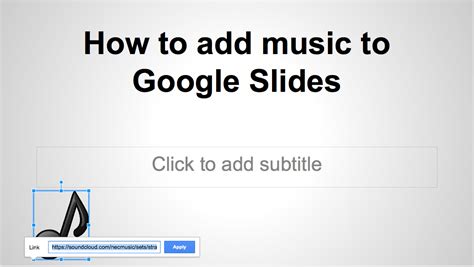 can i add music to google slides