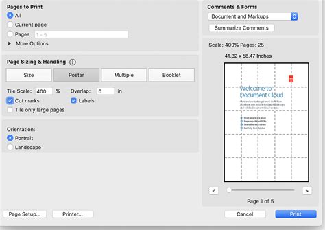 how to print a poster on multiple pages in google docs and the importance of choosing the right paper size for your project